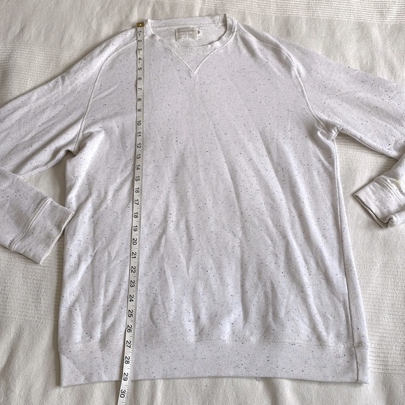 𝅺shades of Grey By Micah Cohen Rainbow Speckled Sweatshirt Size Medium - Picture 4 of 10